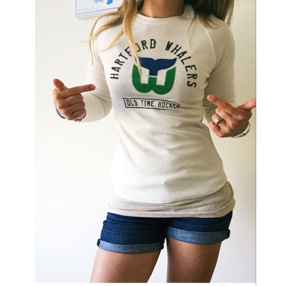 💙💚 Hartford Whalers Henley