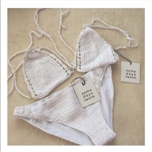 BNWT crochet bikini