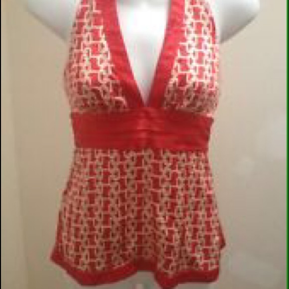 π Bold Chain Print Bebe Halter π - Picture 1 of 1