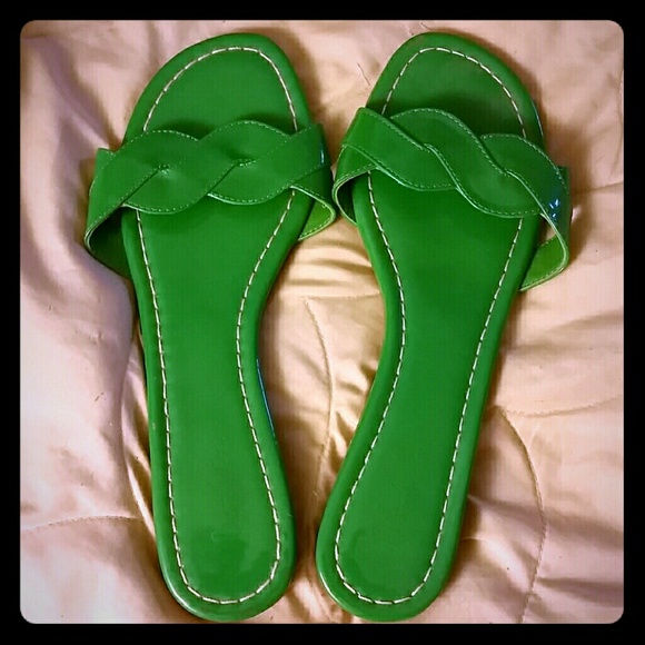 Green Sandals