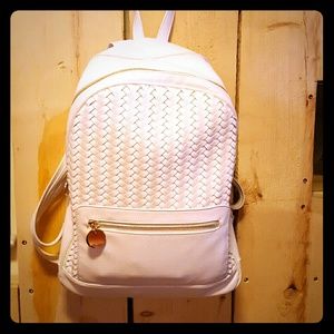 duex lux white backpack