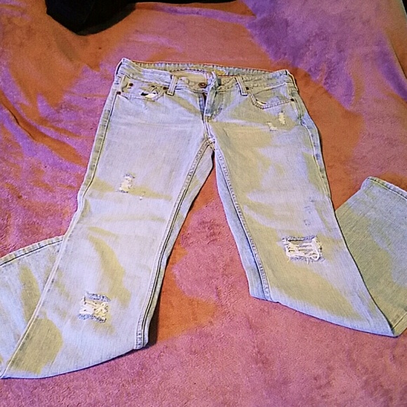 AE Distressed Jeans Hipster Fit