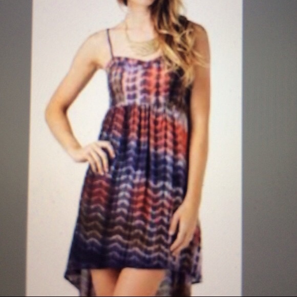 Millau – Tie Dye Hi Lo Dress