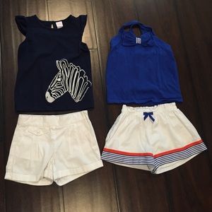 Janie and Jack Girls size 5 outfits