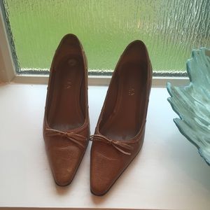 Ralph Lauren Leather Heels