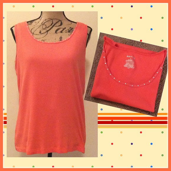 🔴Rhinestone Tank Top