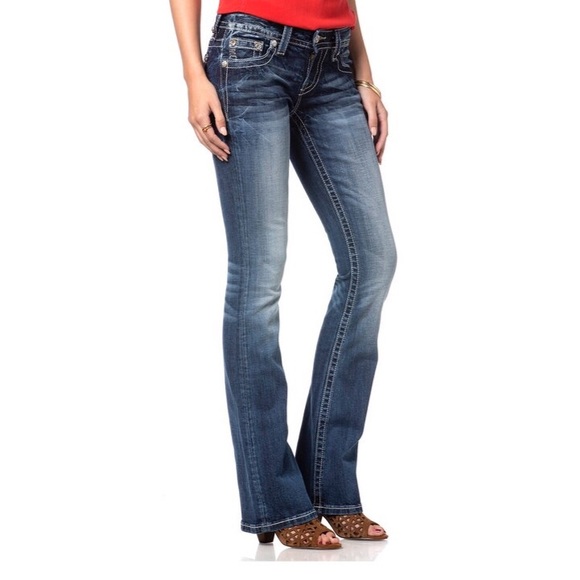 Solar Flare Bootcut Miss Me's - Picture 3 of 4