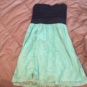 Zumiez strapless dress size medium
