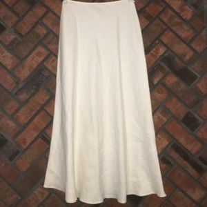 Karen Kane Off-White Maxi Skirt