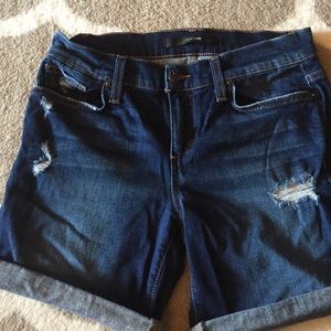 Joes jeans denim shorts size 26