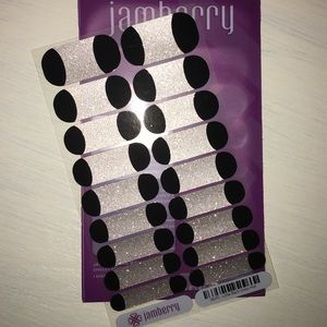 Jamberry Nail Wrap - Little Black Dress-Med Tips