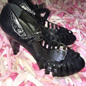 Animal Skin Print BCBGirl Pumps