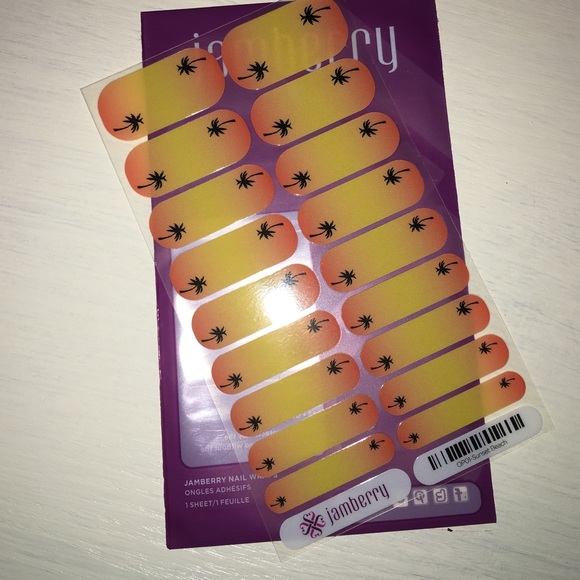 Jamberry Nail Wrap -Sunset Beach