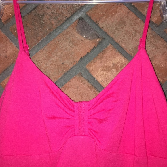 Girl's "SO" Pink Tiered Bow Embellishment Dress - Picture 2 of 4