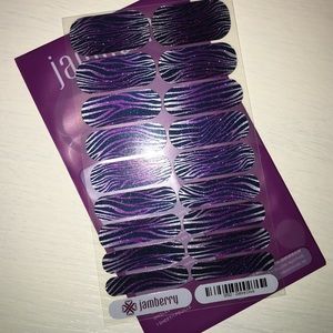 Jamberry Nail Wrap - Zebra Diva