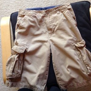 Boys khaki shorts