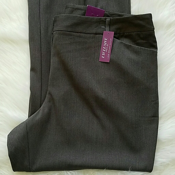 Nwt Lane Bryant gray dress pants size 22 regular