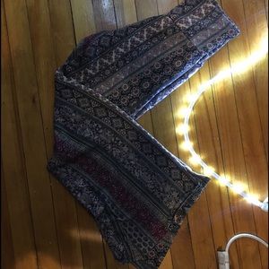High wasted wide leg pants