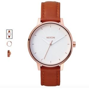 Nixon Kensington Leather Watch