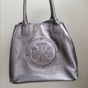 Tory Burch Metallic Tote