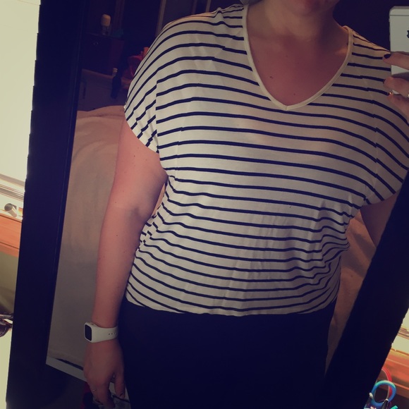 Black & White Striped shirt