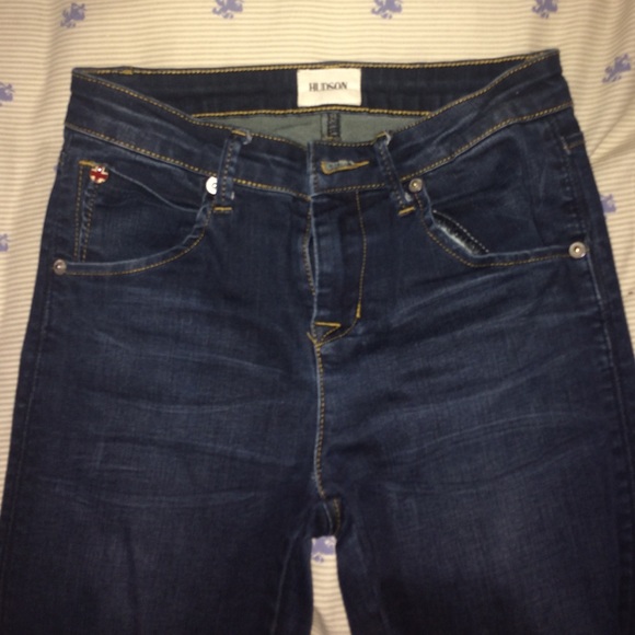 High waisted Hudson jeans