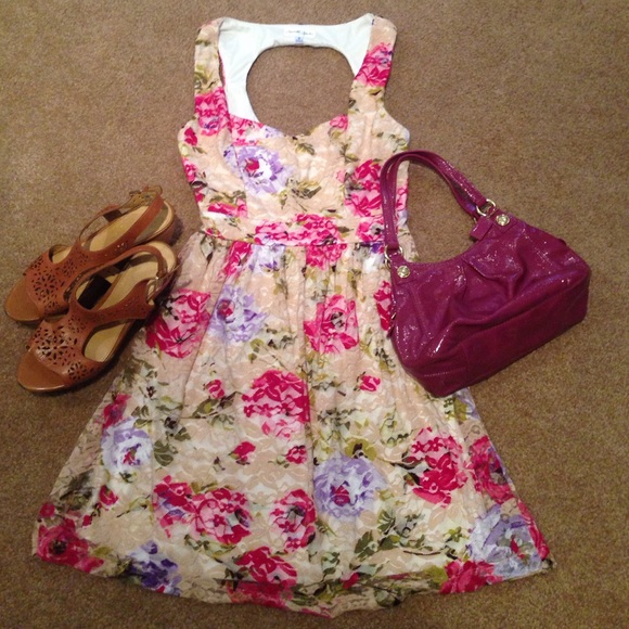 Emerald Sundae Floral Sundress