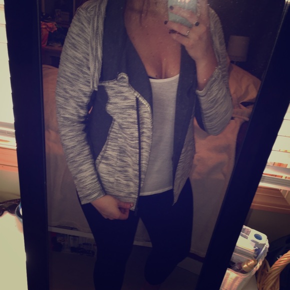 Knit Moto Jacket