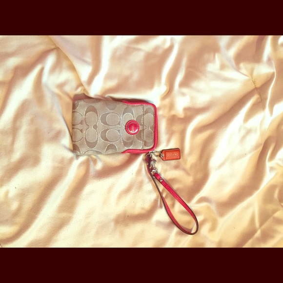 Coach wristlet