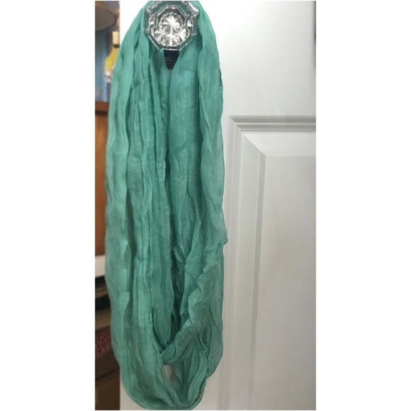 classic turquoise infinity scarf
