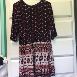 Forever 21 Long Sleeve Dress
