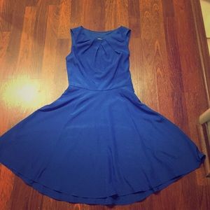 Blue dress