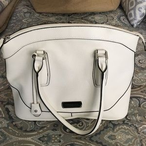 London Fog white bag