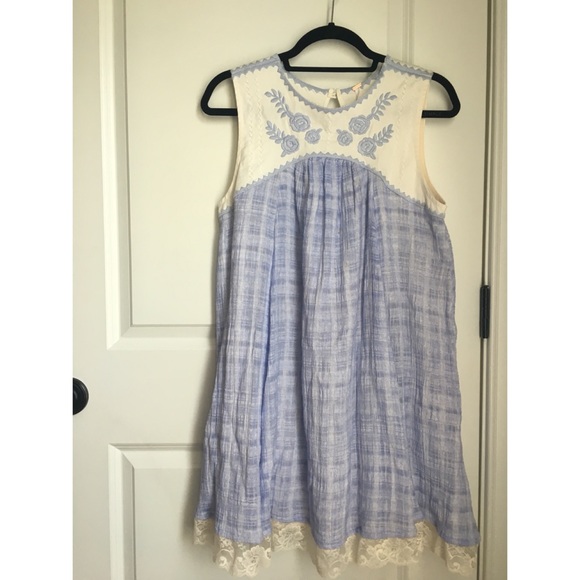 Free People "perriwinkl" dress