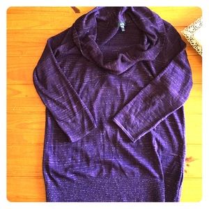 Purple Sparkly Sweater