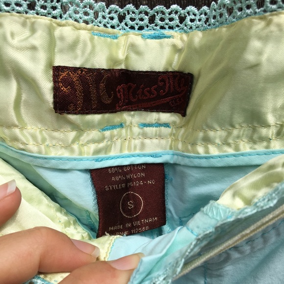 🌸Miss Me mint soft pants🌸 - Picture 3 of 8