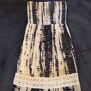 Strapless Tye Dye MAXI