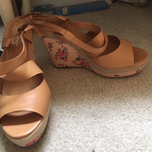 Jessica Simpson wedges