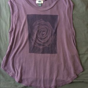 Crop Muscle Tank Old Navy size S-M