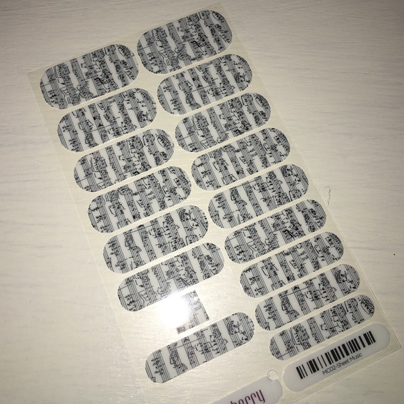 Jamberry Nail Wraps - Sheet Music