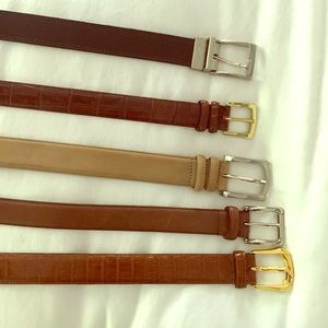 Designer belts. Msg me: Individually sold