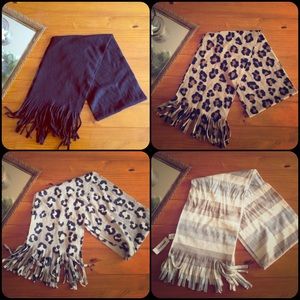 Fleece Scarf Pack (set of 4)
