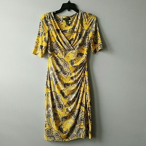 Ralph Lauren empire waist wrap dress