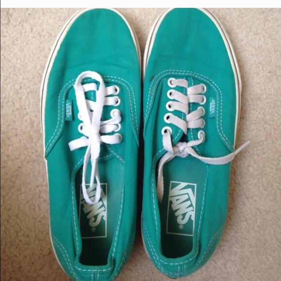 Teal Vans