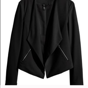 Zippered blazer