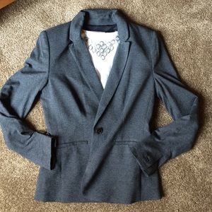 Gray blazer