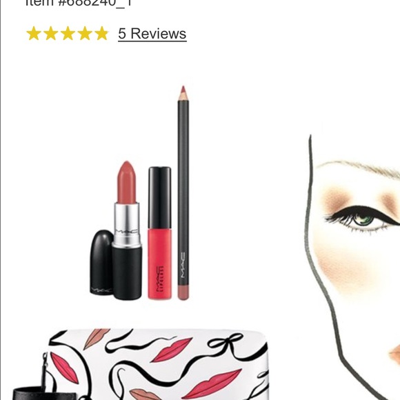 Mac "Illustrated" Lip set - Picture 2 of 4