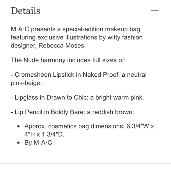 Mac "Illustrated" Lip set - Picture 3 of 4