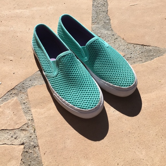 Colorful vans styled slip ons!