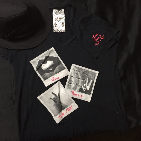 T Shirt Live ❤️ Love ❤️ Rock